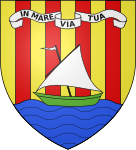 Blason ville fr Banyuls-sur-Mer (Pyrénées-Orientales)